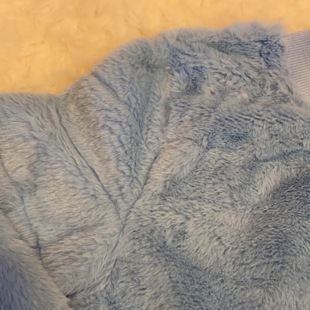 Almost Famous fluffy blue sweater - Picture 3 of 8